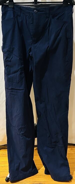 Eddie Bauer Other - Eddie Bauer Navy Blue Fleece Lined Pants size 34 x 34